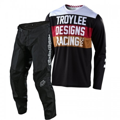 CONJUNTO TROY LEE DESIGNS 2021 GP CONTINENTAL - PRETO 
